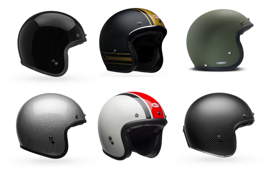 Tipos cascos de moto