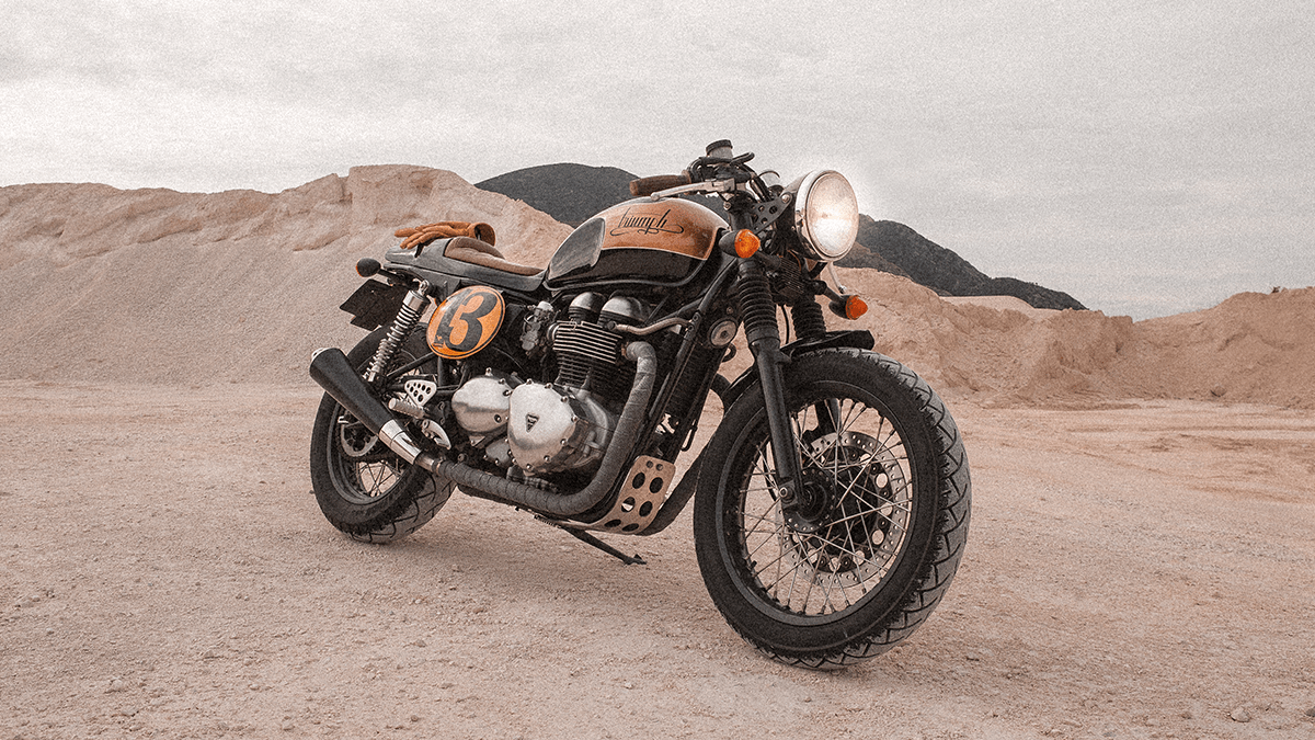 moto cafe racer personalizada
